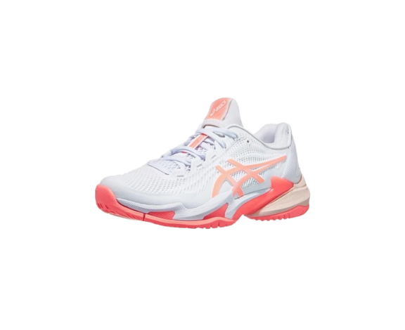 Asics Court FF 3 AC White/Sun Coral Women's Shoes