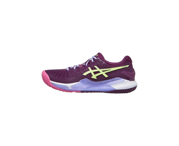 Asics Gel Resolution 9 Padel Mauve/Green Women’s Shoes