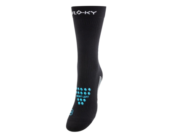 Floky S-mash black/light blue socks
