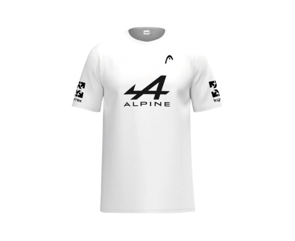 HEAD ARTURO COELLO OFFICIAL T-SHIRT WHITE